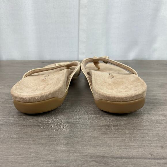 Vionic Cream Tan Bella II Thong Sandal Sz.7.5 - Picture 8 of 13
